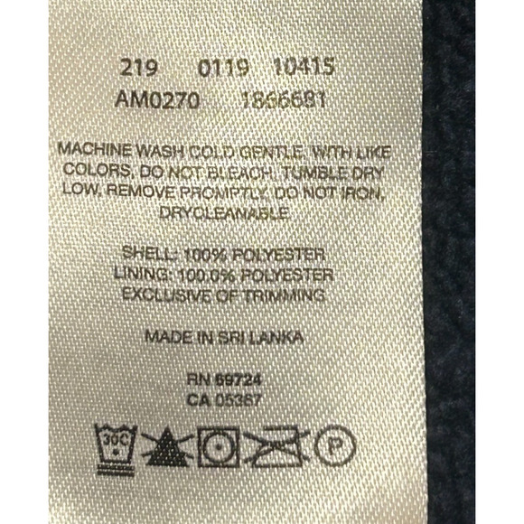 Columbia Sweater Mens Large Blue Fleece Lined 1/4 Zip Pullover Quarter Pocket - Picture 8 of 9